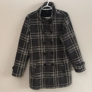 Lady Hathaway Plaid Pea Coat